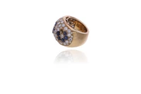 Anello con zaffiri e diamanti - Asta Preziosi Online Anello con zaffiri e diamanti - Asta Preziosi Online