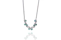 Collana con diamanti, smeraldi e pietre - Asta Preziosi Online Collana con diamanti, smeraldi e pietre - Asta Preziosi Online