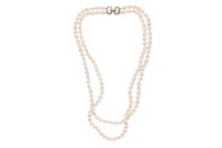 Collana di perle coltivate con diamanti - Asta Preziosi Online Collana di perle coltivate con diamanti - Asta Preziosi Online