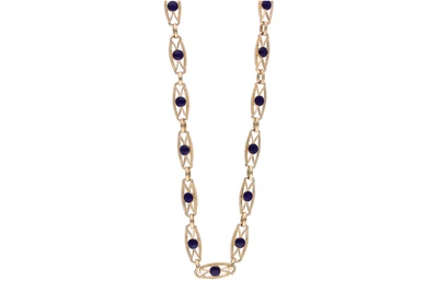 Collana con smalti - Asta Preziosi Online Collana con smalti - Asta Preziosi Online