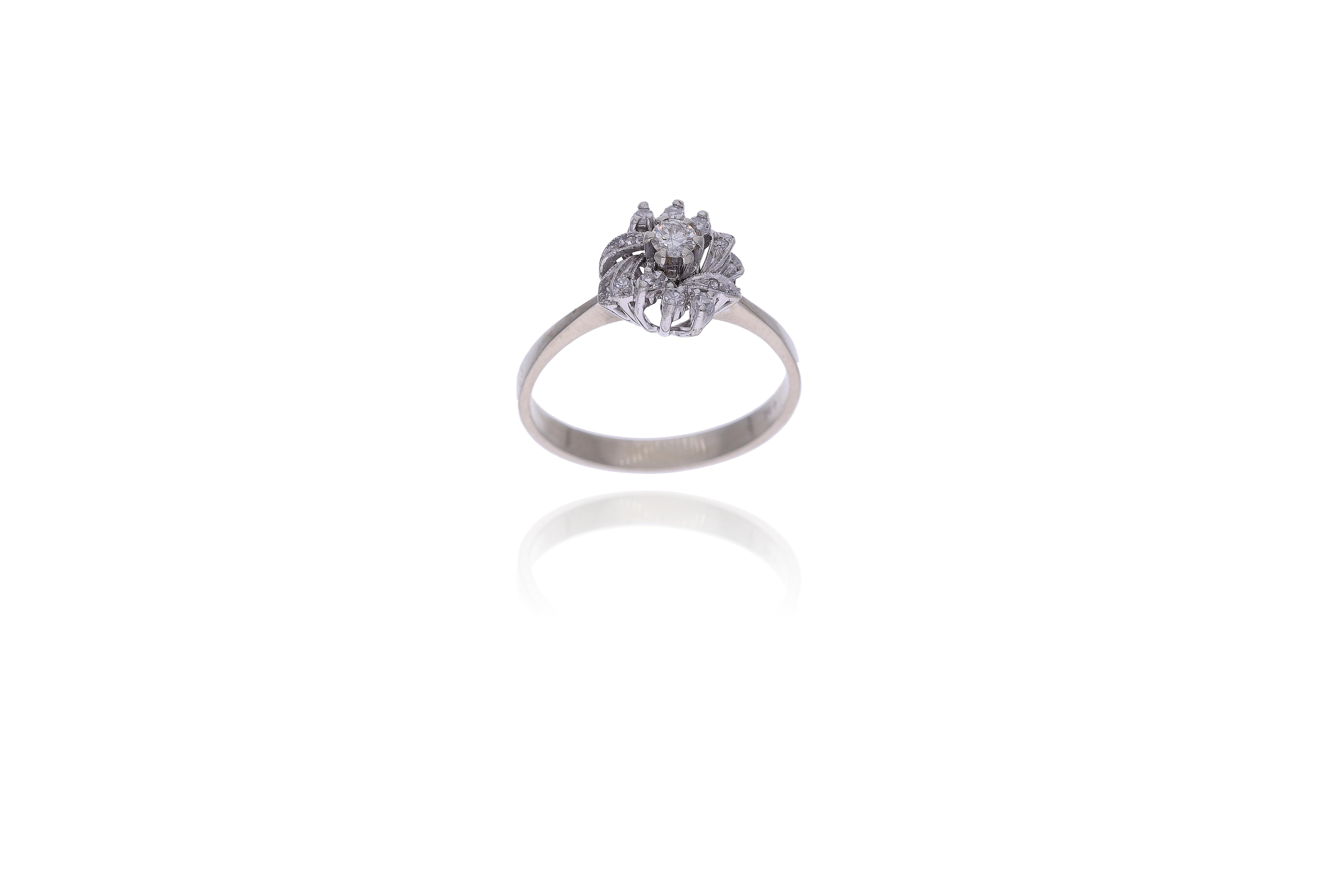 Anello con diamanti - Asta Preziosi Online