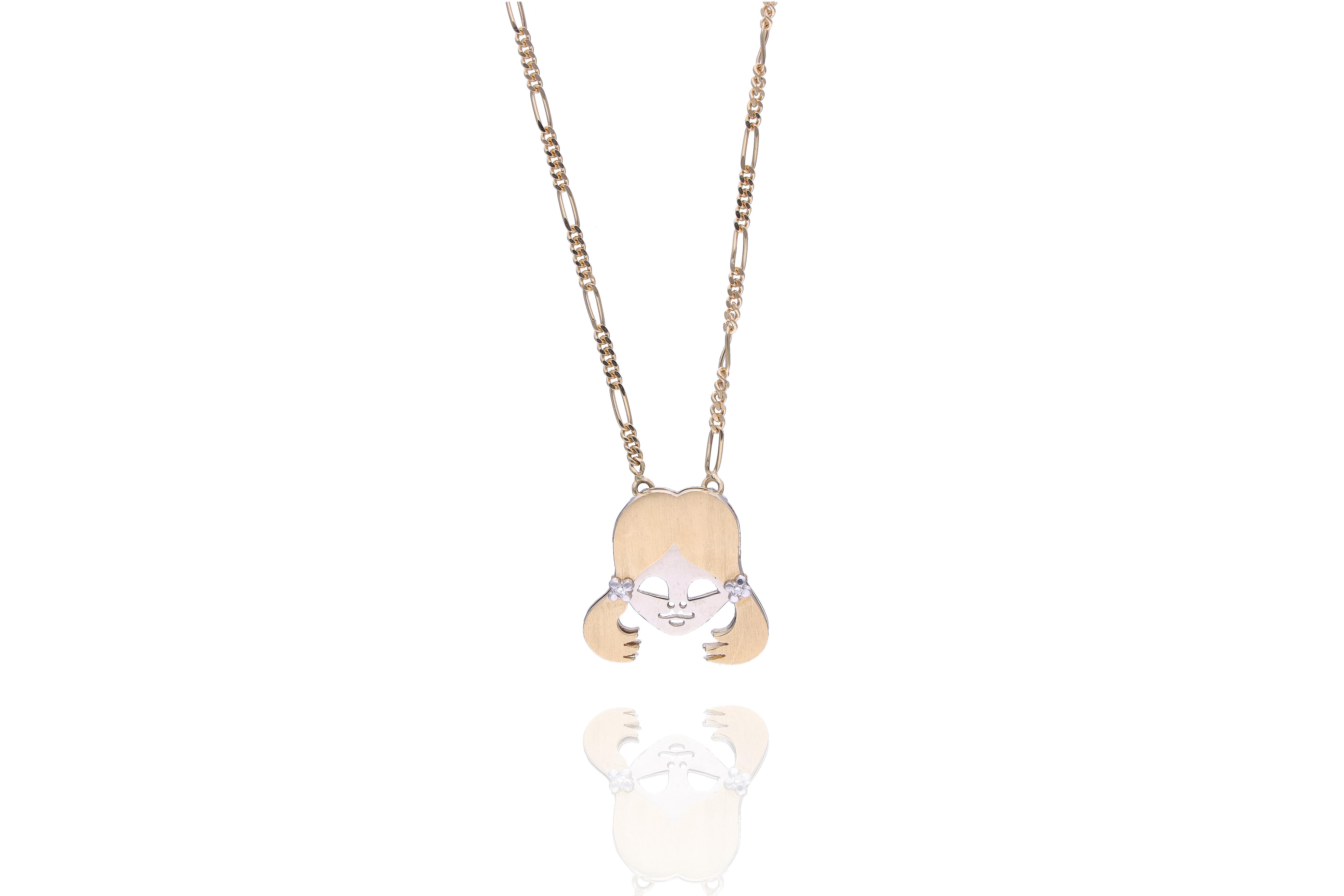 Collana con diamanti - Asta Preziosi Online
