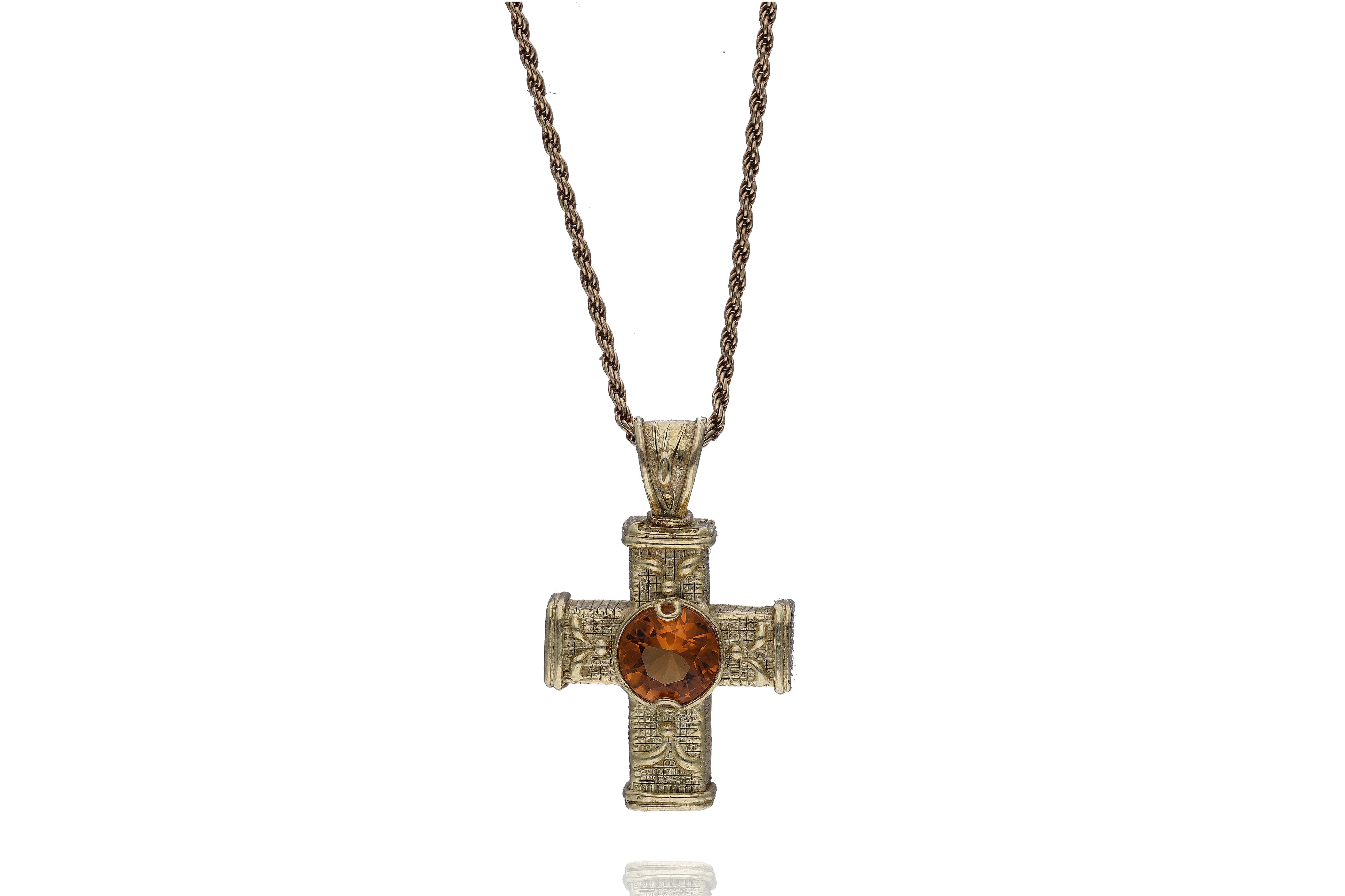 Collana e ciondolo con quarzo - Asta Preziosi Online
