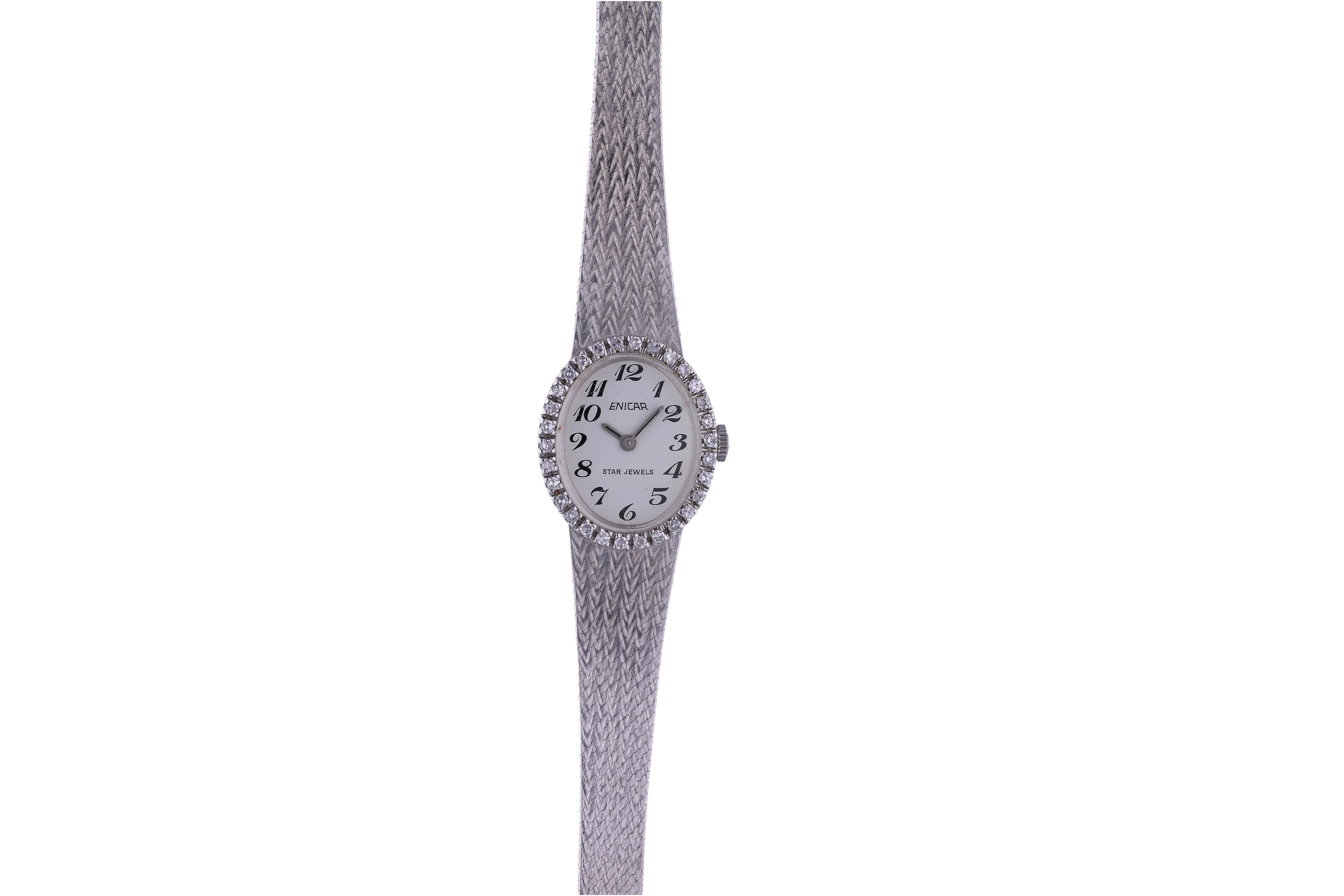 Enicar orologio oro con diamanti - Asta Preziosi Online