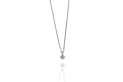 Collana con diamante - Asta Preziosi Online Collana con diamante - Asta Preziosi Online