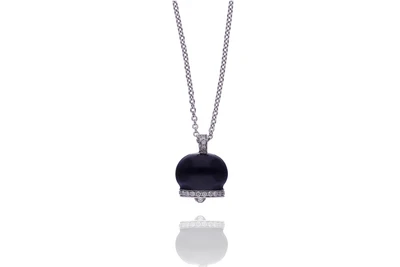 Roman, collana con pendente con smalto e diamanti - Asta Preziosi Online Roman, collana con pendente con smalto e diamanti - Asta Preziosi Online