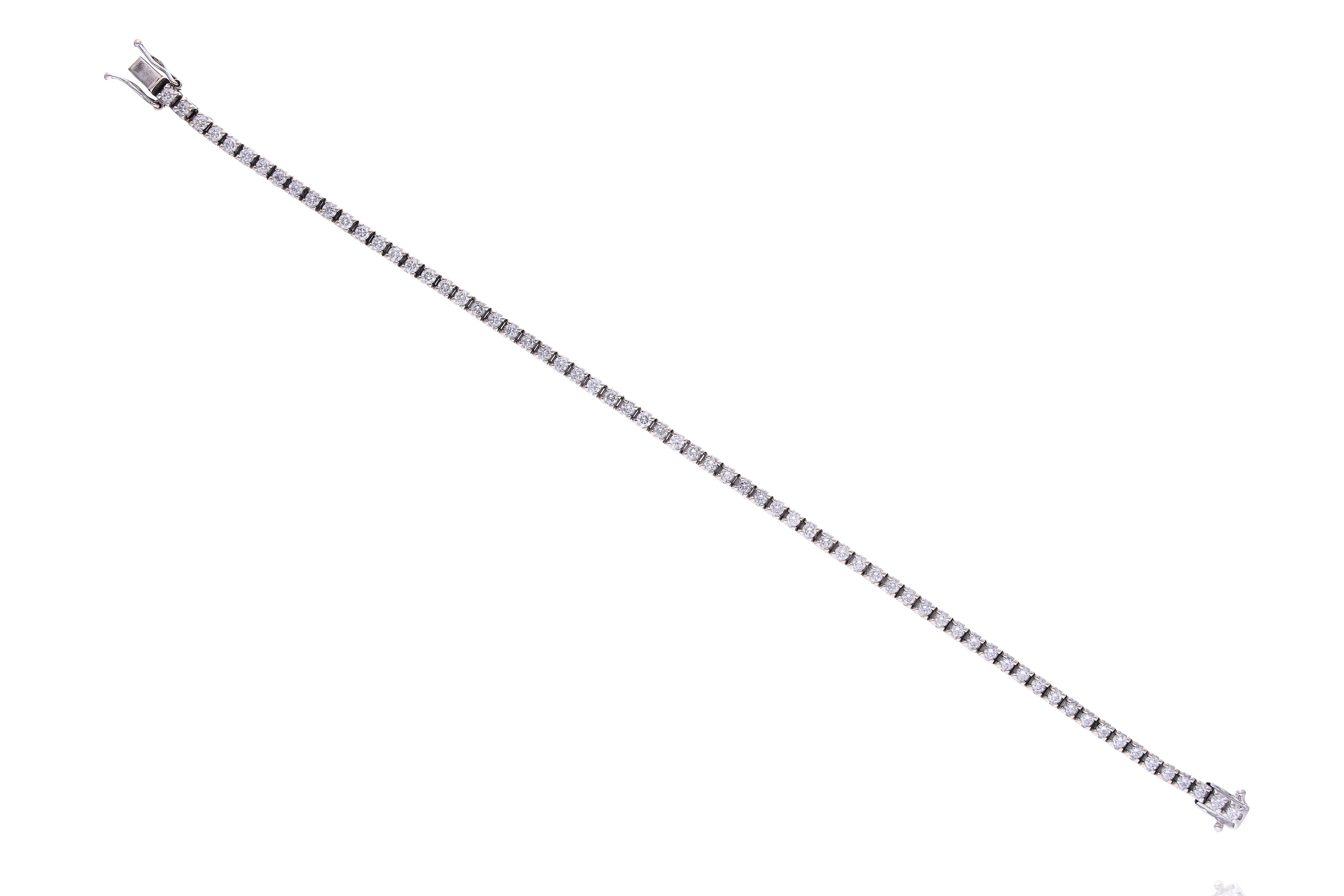 Bracciale con diamanti - Asta Preziosi Online