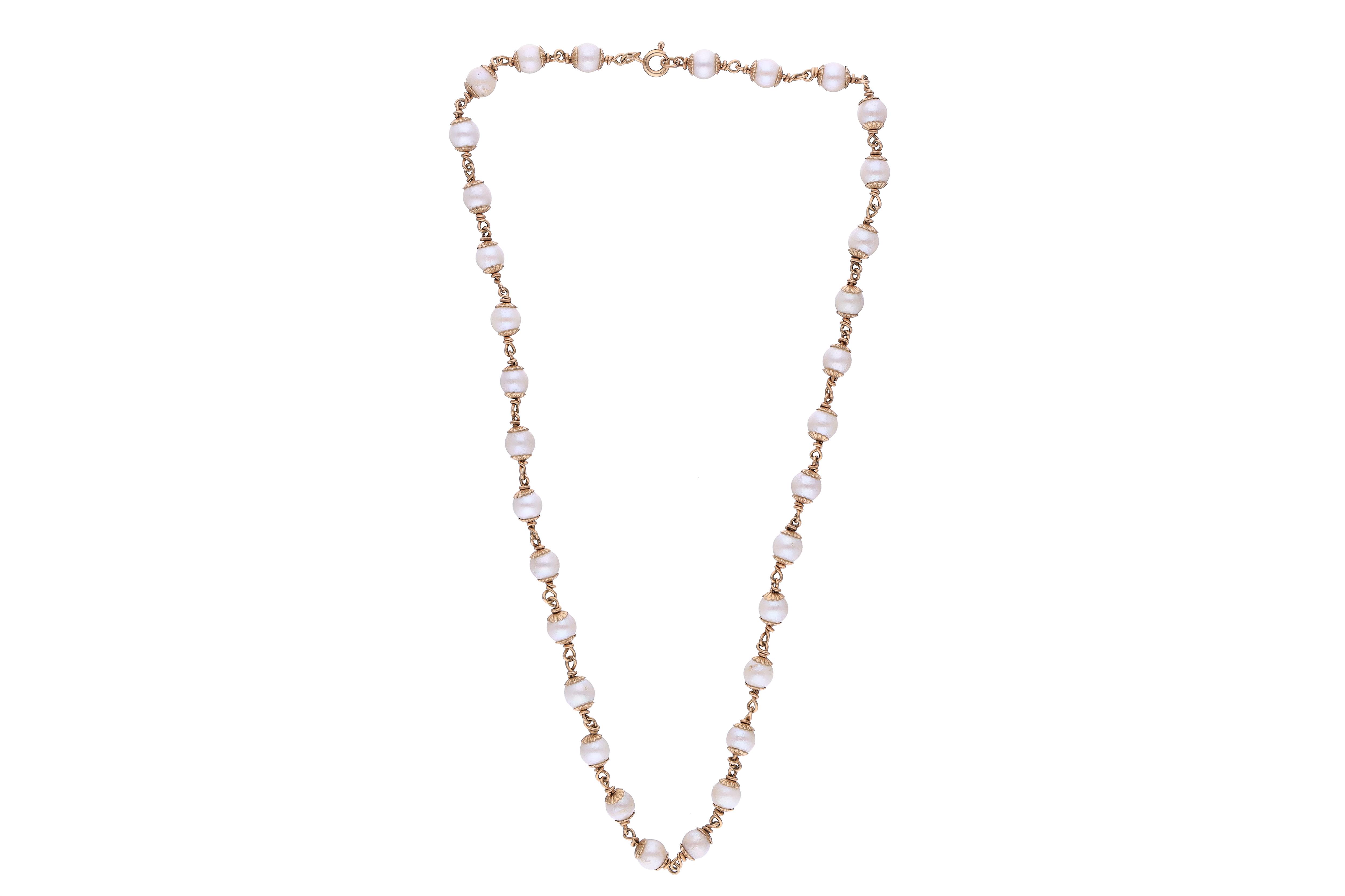 Collana con perle coltivate - Asta Preziosi Online