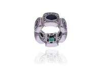 Anello con diamanti, zaffiri, rubini e smeraldo - Asta Preziosi Online Anello con diamanti, zaffiri, rubini e smeraldo - Asta Preziosi Online