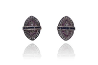 Orecchini con diamanti, rubini, zaffiri e pietre - Asta Preziosi Online Orecchini con diamanti, rubini, zaffiri e pietre - Asta Preziosi Online