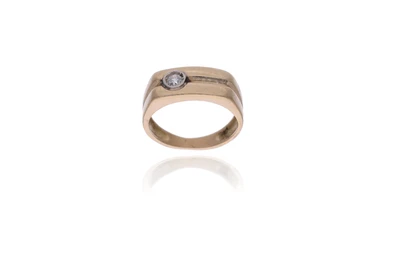Anello con diamante - Asta Preziosi Online