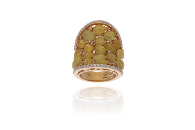 Giovanni Ferraris, anello con pietre e diamanti - Asta Preziosi Online Giovanni Ferraris, anello con pietre e diamanti - Asta Preziosi Online