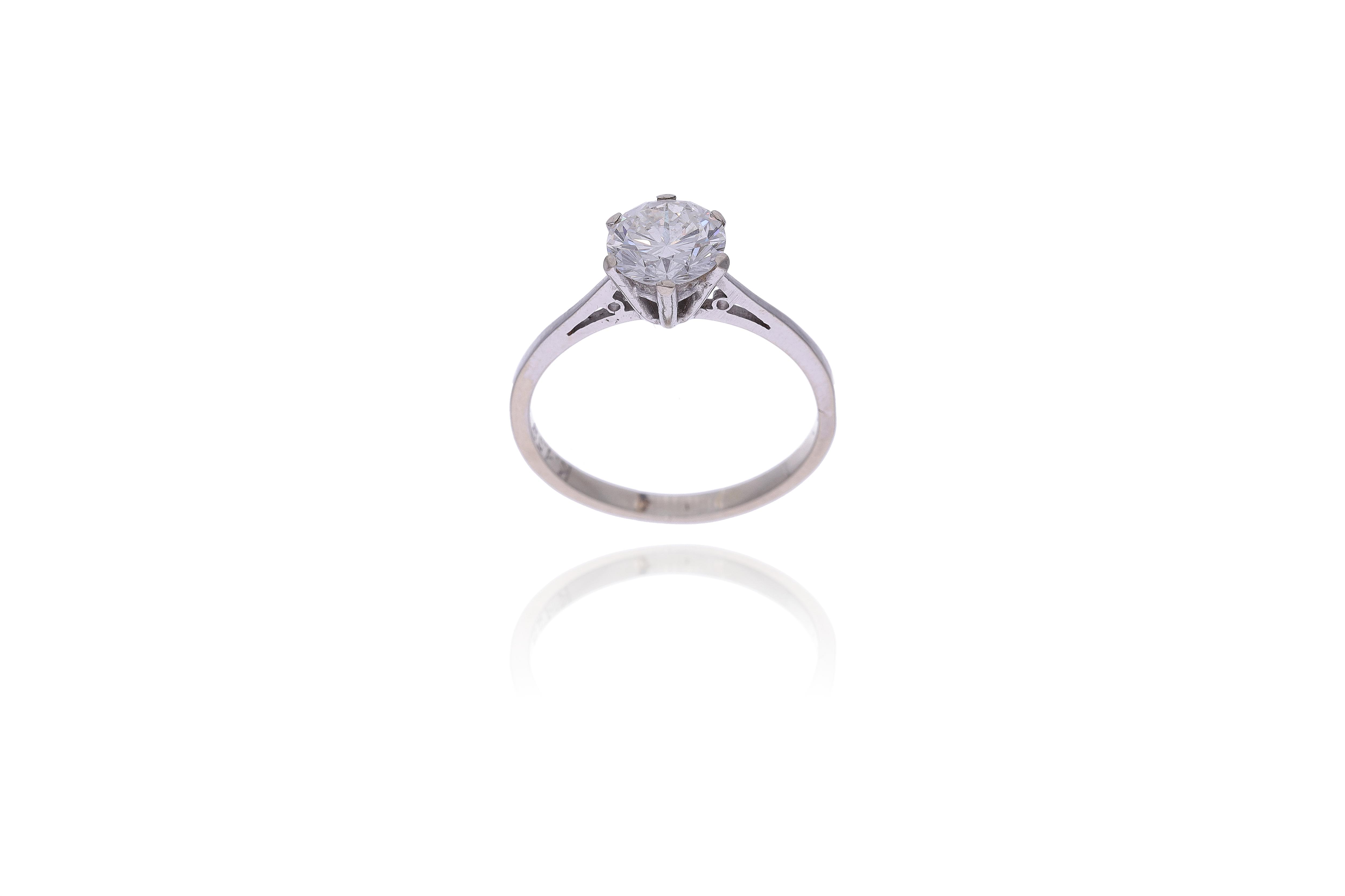 Anello con diamante - Asta Preziosi Online