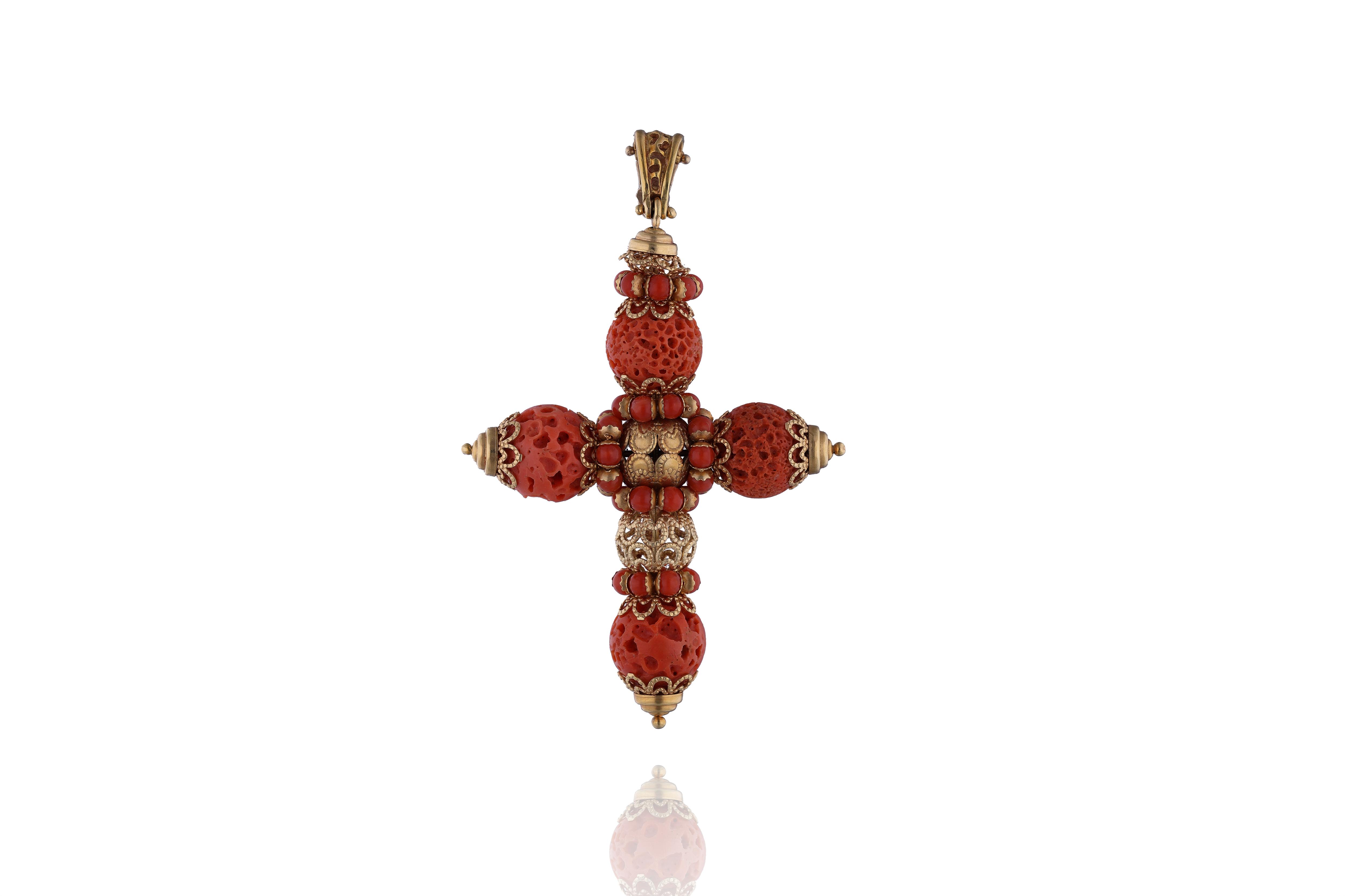 Ciondolo con coralli - Asta Preziosi Online