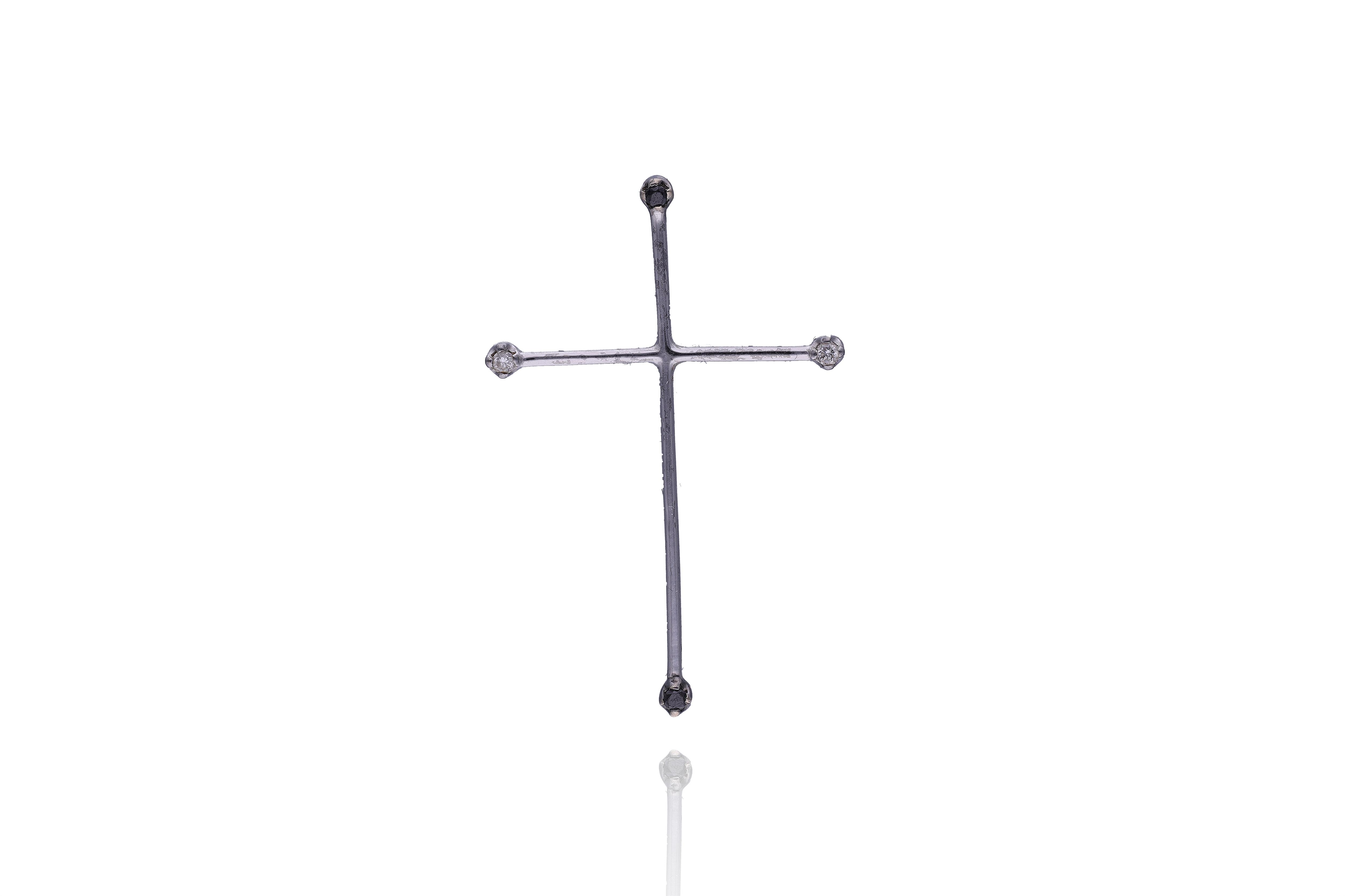 Ciondolo con diamanti, diamante nero e pietra - Asta Preziosi Online