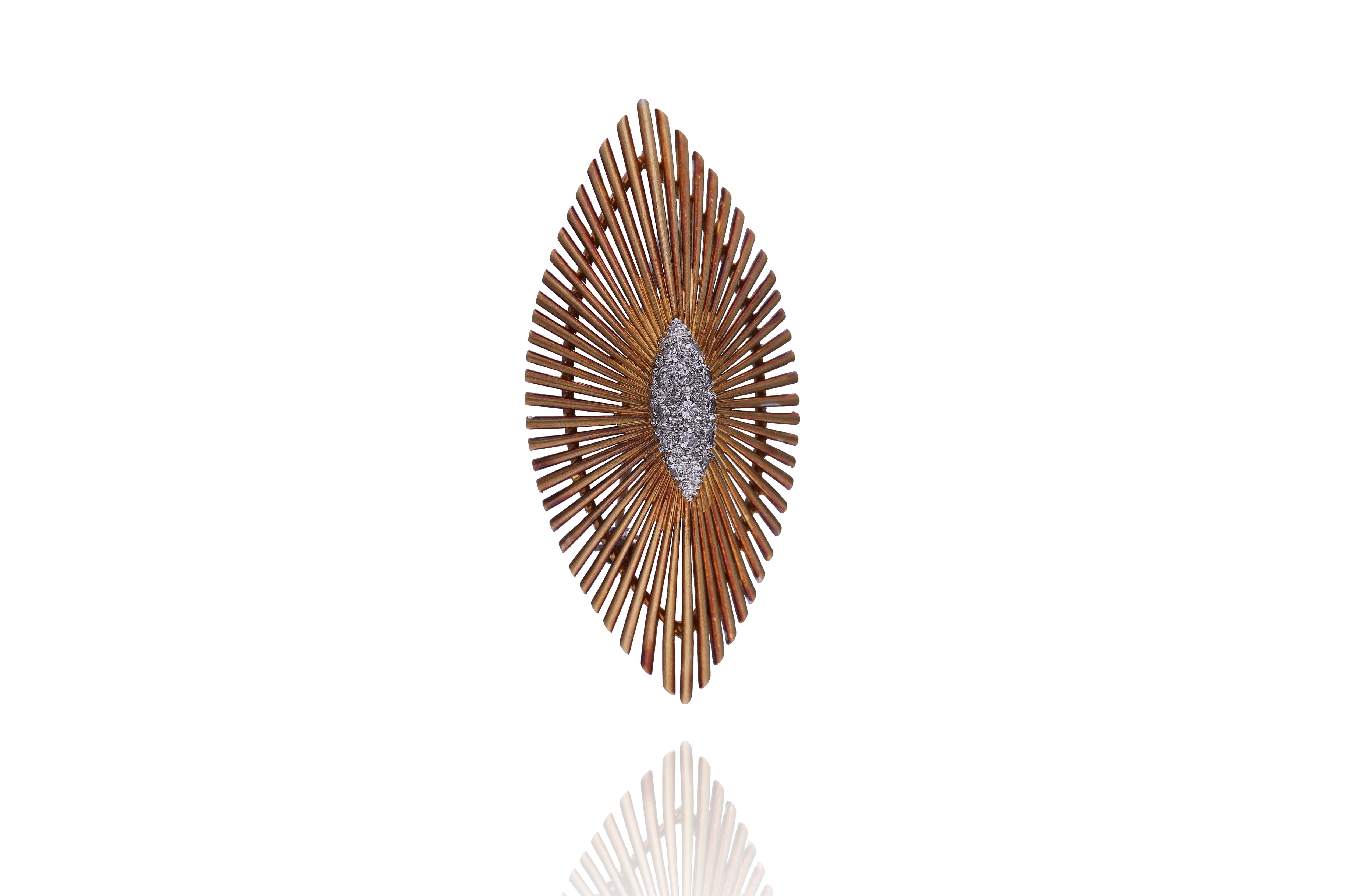 Spilla con diamanti - Asta Preziosi Online