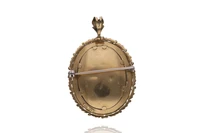 Spilla/Ciondolo portaritratto con diamanti - Asta Preziosi Online Spilla/Ciondolo portaritratto con diamanti - Asta Preziosi Online