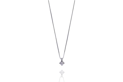 Collana con diamante - Asta Preziosi Online Collana con diamante - Asta Preziosi Online