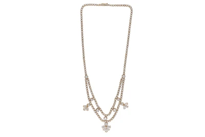 Collana con diamanti - Asta Preziosi Online