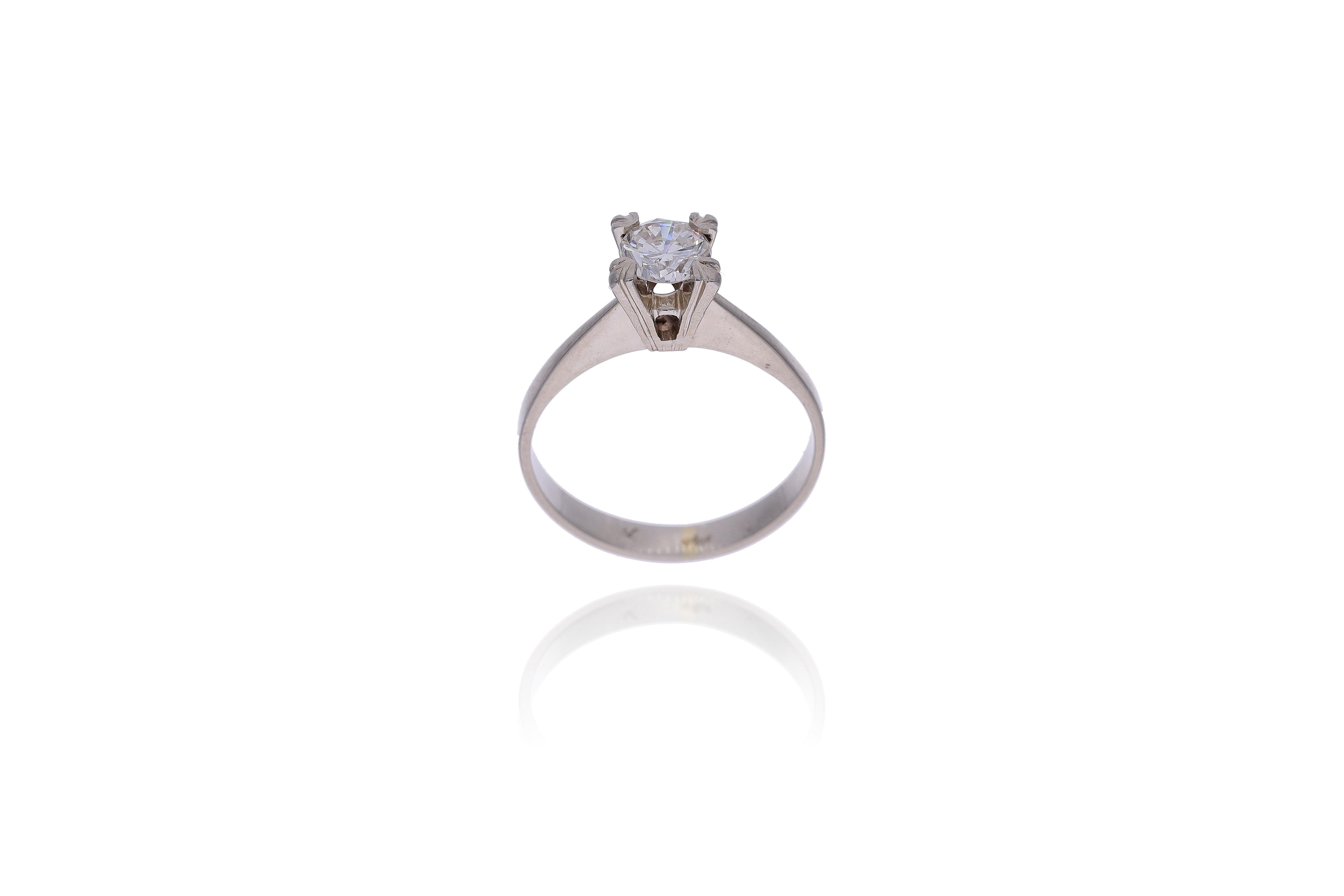 Anello con diamante - Asta Preziosi Online