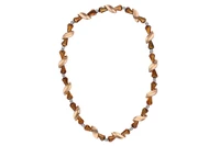 Collana con centrale scomponibile in spilla con quarzi e diamanti - Asta Preziosi Online