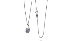 Collana con ciondolo con topazio e pietre - Asta Preziosi Online