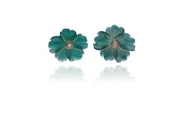 Orecchini con diamanti e quarzi - Asta Preziosi Online