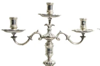 Sandonà candelabri in argento 800 - Asta Preziosi Online