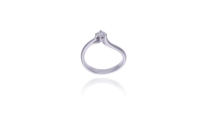 Anello con diamante - Asta Preziosi Online