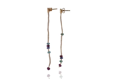 Orecchini con pietre - Asta Preziosi Online