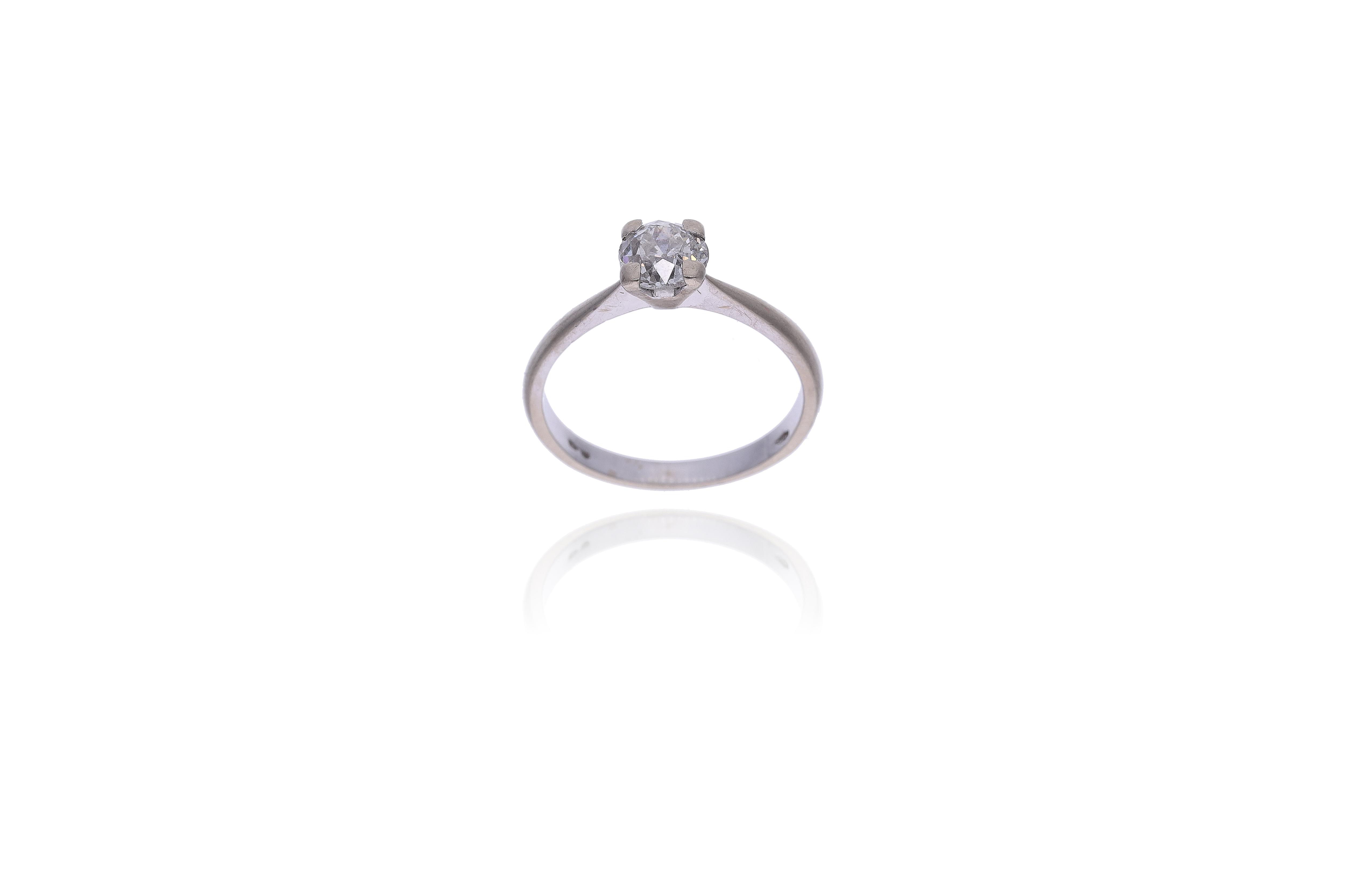 Anello con diamante - Asta Preziosi Online