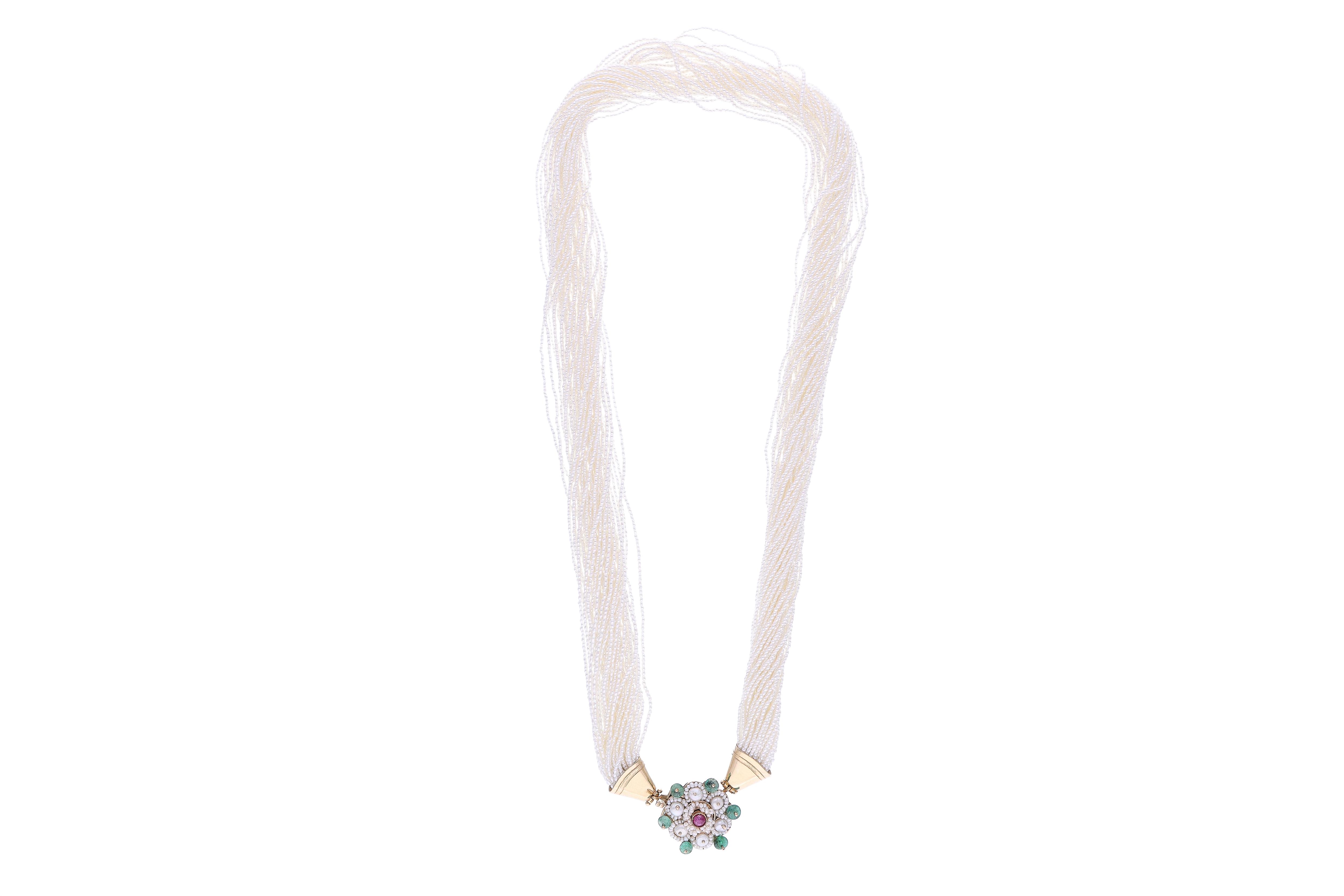 Collana con microperle - Asta Preziosi Online