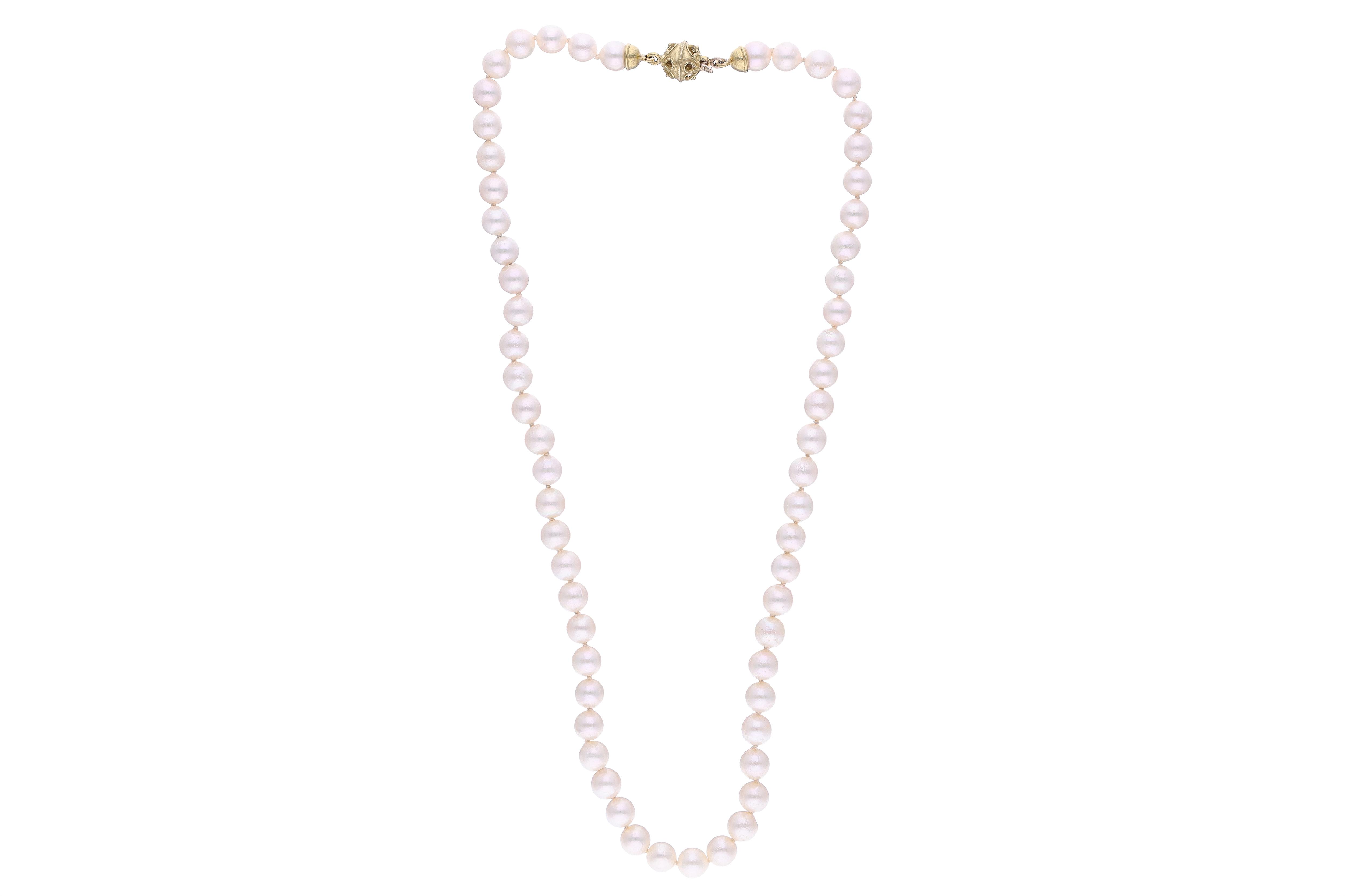 Collana di perle coltivate - Asta Preziosi Online