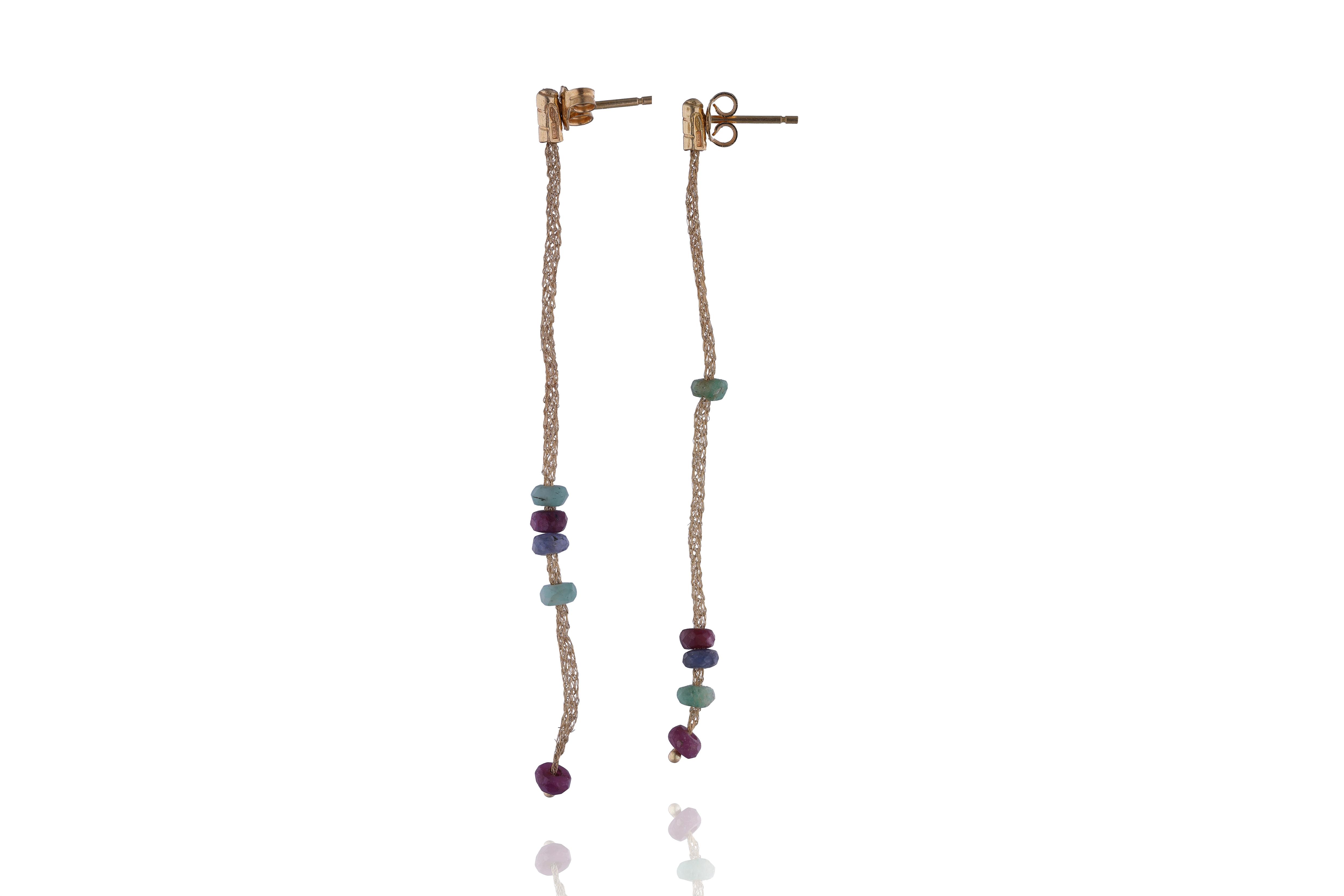 Orecchini con pietre - Asta Preziosi Online