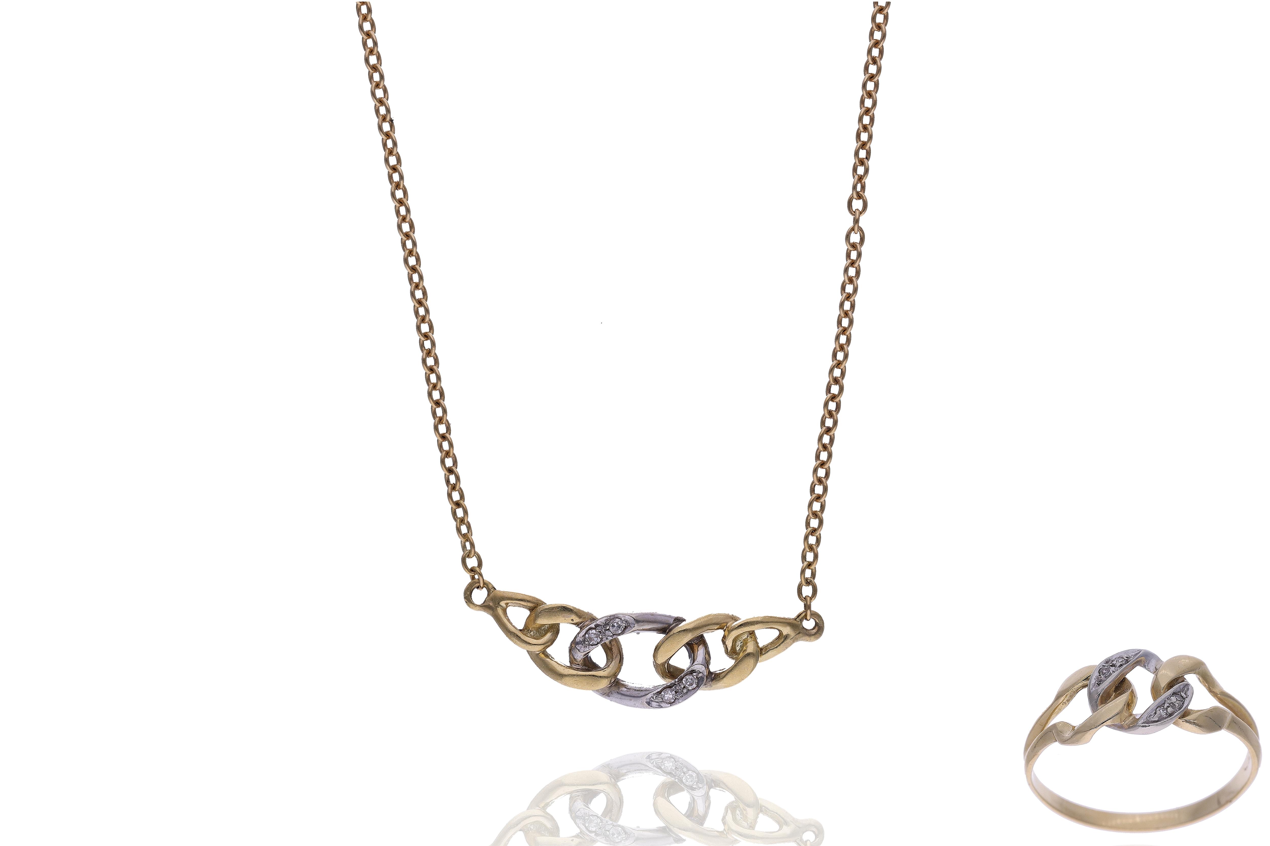 Parure con diamanti - Asta Preziosi Online