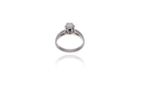 Anello con diamante - Asta Preziosi Online