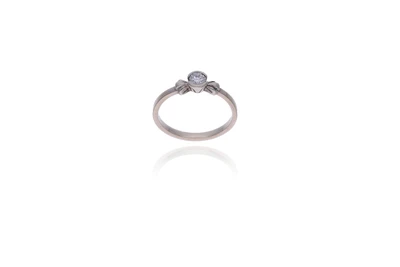 Anello con diamante - Asta Preziosi Online