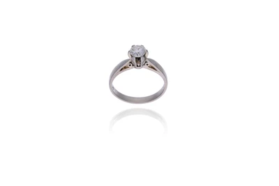 Anello con diamante - Asta Preziosi Online