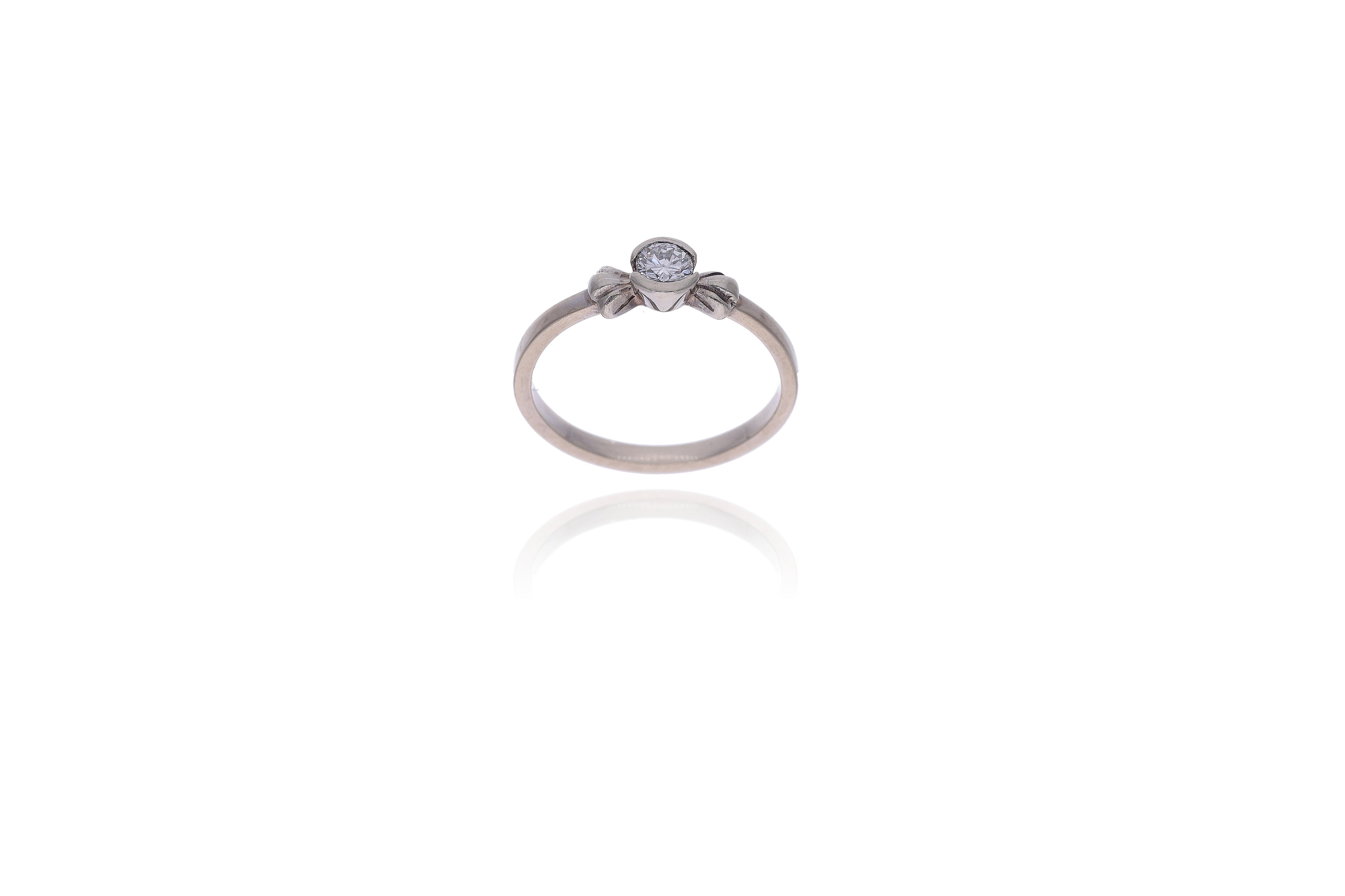 Anello con diamante - Asta Preziosi Online