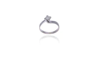 Anello con diamante - Asta Preziosi Online