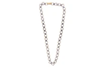 Massimo Maria Melis, collana in oro ed argento - Asta Preziosi Online