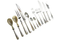 Zanovello, servizio di posate in argento - Asta Preziosi Online