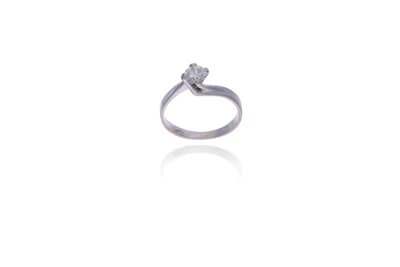 Anello con diamante - Asta Preziosi Online