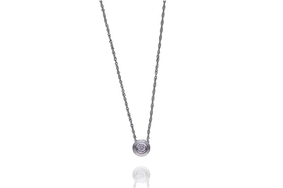 Collana e ciondolo con diamante - Asta Preziosi Online