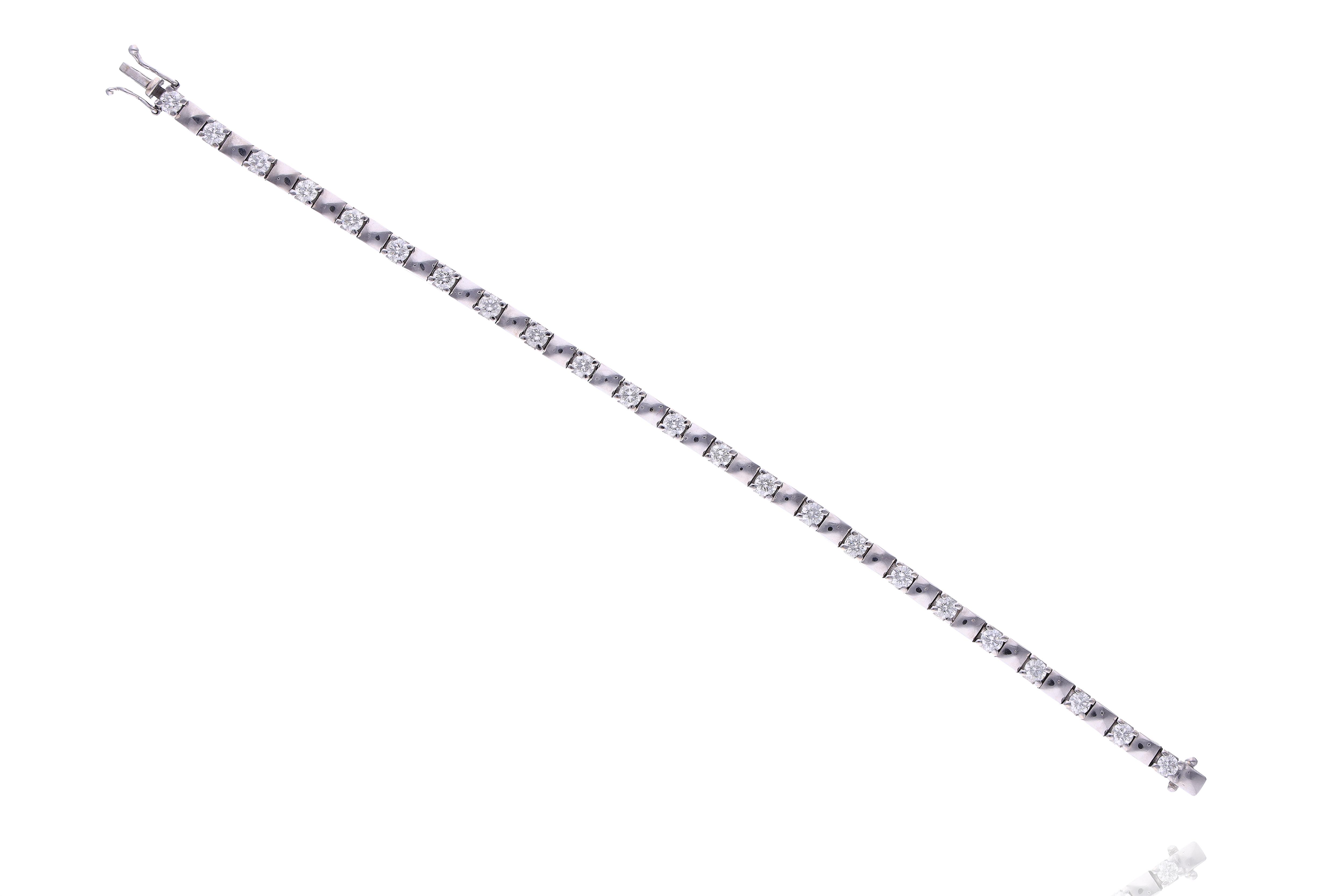 Bracciale con diamanti - Asta Preziosi Online