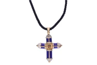 Collana con ciondolo con pietre - Asta Preziosi Online