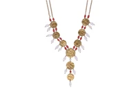 Collana con corallo e perle coltivate - Asta Preziosi Online