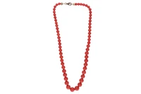 Collana con sfere di corallo - Asta Preziosi Online