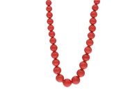 Collana con sfere di corallo - Asta Preziosi Online