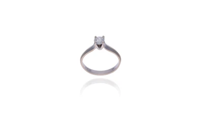 Anello con diamante - Asta Preziosi Online